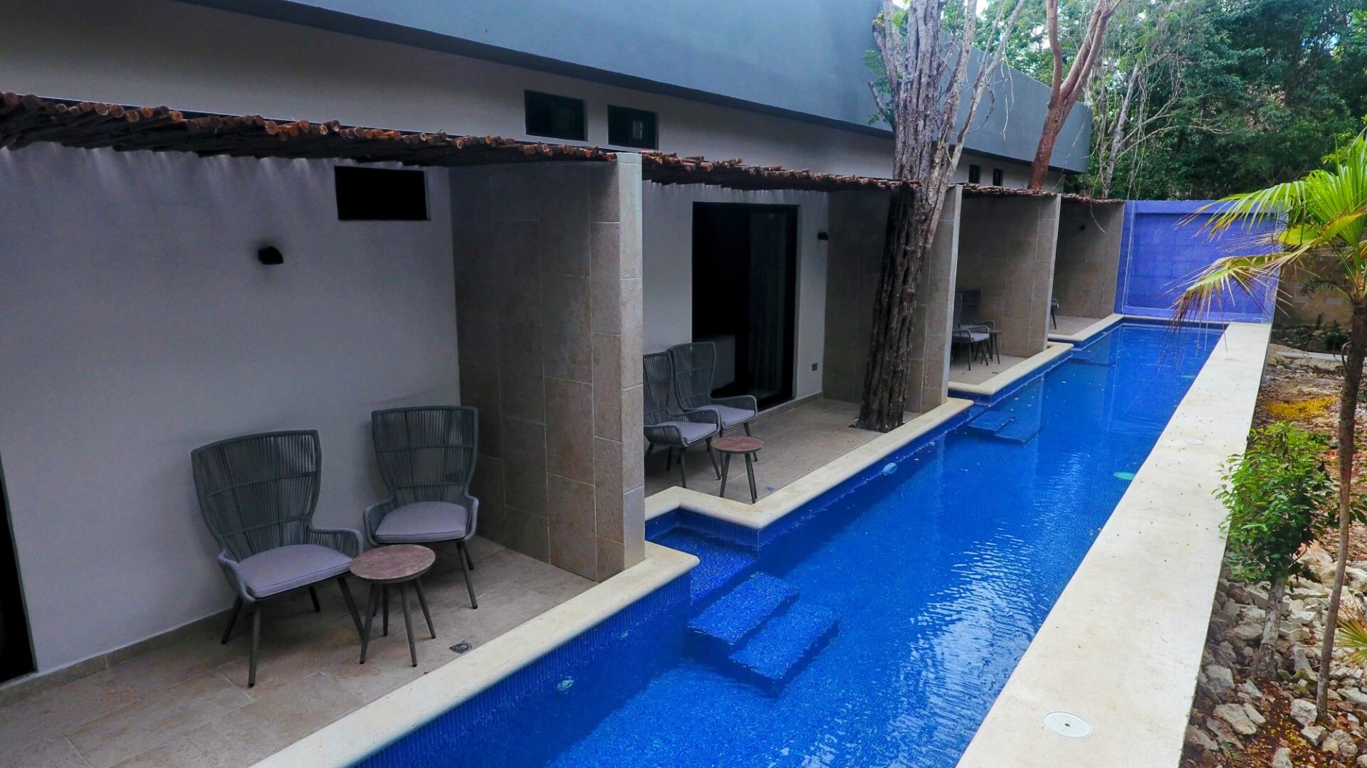Pools at Villa Kiin Ha